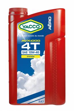 Масло  для авиадвигателей  YACCO AVX 1000 4T 10W40 (2 L)